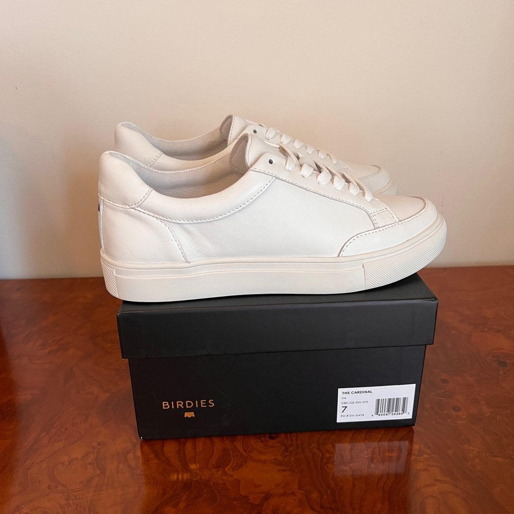Birdies Cardinal White Sneaker New In Box
